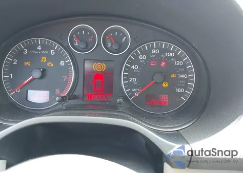 2006 Audi A3 2.0T z USA, uszkodzony, nr VIN WAUNF78P76A020311